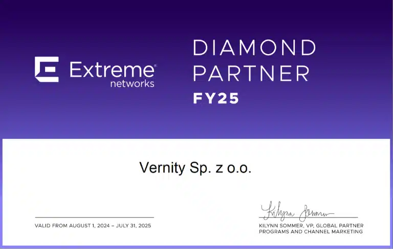 Diamond Partner Poznań Extreme Networks